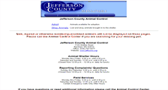 Desktop Screenshot of jeffcomo.animalshelternet.com