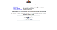 Desktop Screenshot of cppj.animalshelternet.com