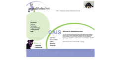 Desktop Screenshot of animalshelternet.com